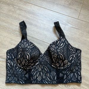 Lace bra top